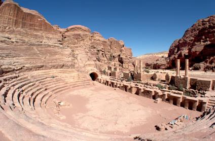 Petra - Théatre dans la pierre